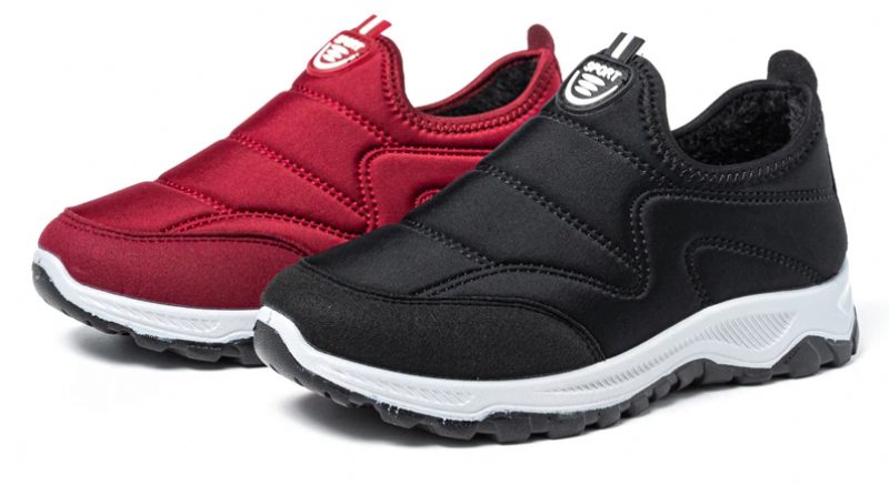 Pilory Warm Waterproof Black Sneaker Til Kvinder - Sort 1