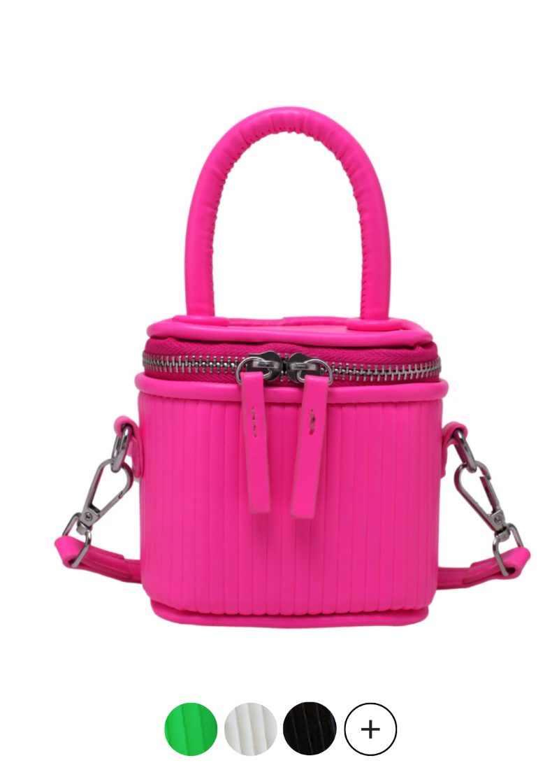 Pinky Crossbody-håndtaske I Læder Til Kvinder