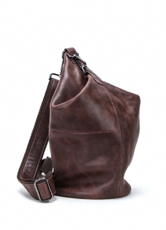 Pinto Crossbody-håndtaske I Læder Til Mænd