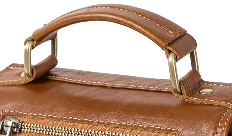 Pinto Messenger Håndtaske Til Mænd - Kaffe