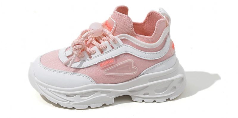 Pirlo Unisex Løbesko Til Børn - Pink