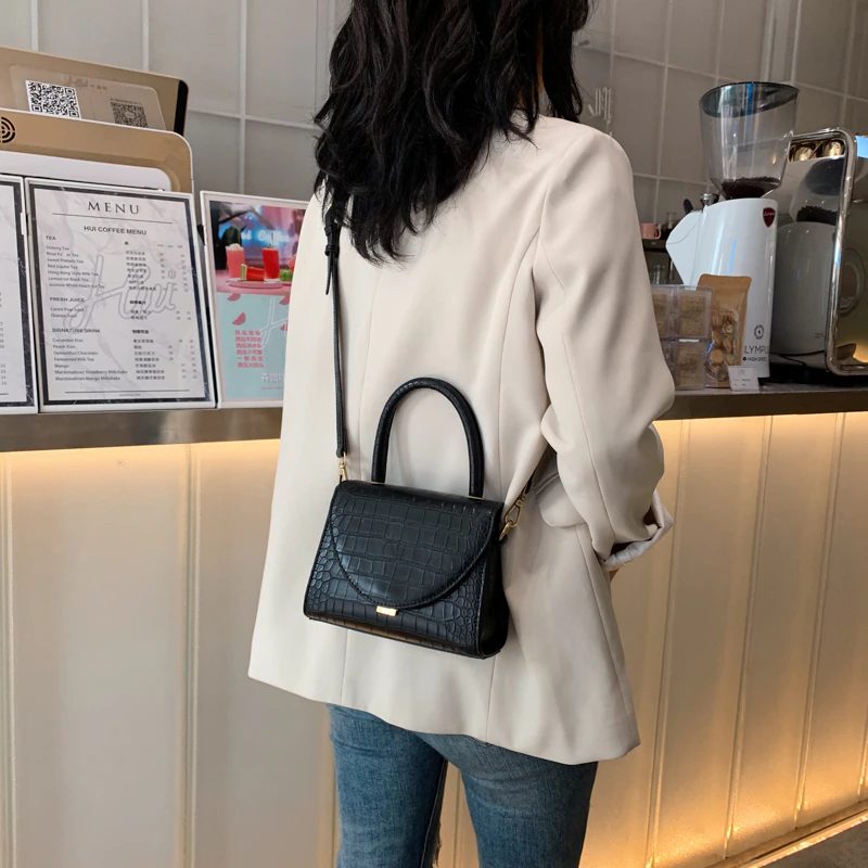 Pirulin Crossbody-håndtaske I Læder Til Kvinder - Brun