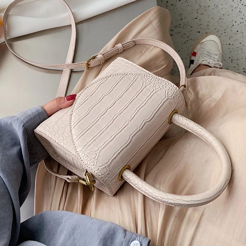 Pirulin Crossbody-håndtaske I Læder Til Kvinder - Brun