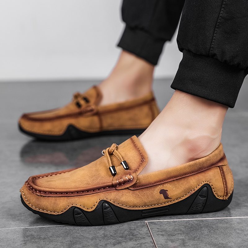 Pizarro Loafers Dress Sko Til Mænd - Brun