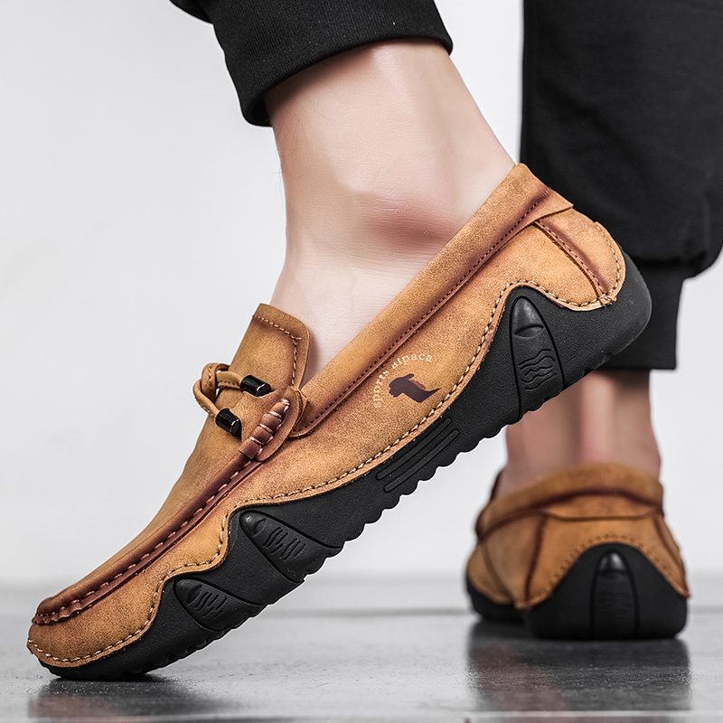 Pizarro Loafers Dress Sko Til Mænd - Brun