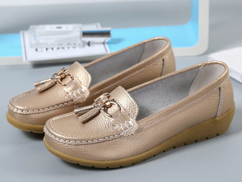 Pola Dame Loafer Sko - Orange