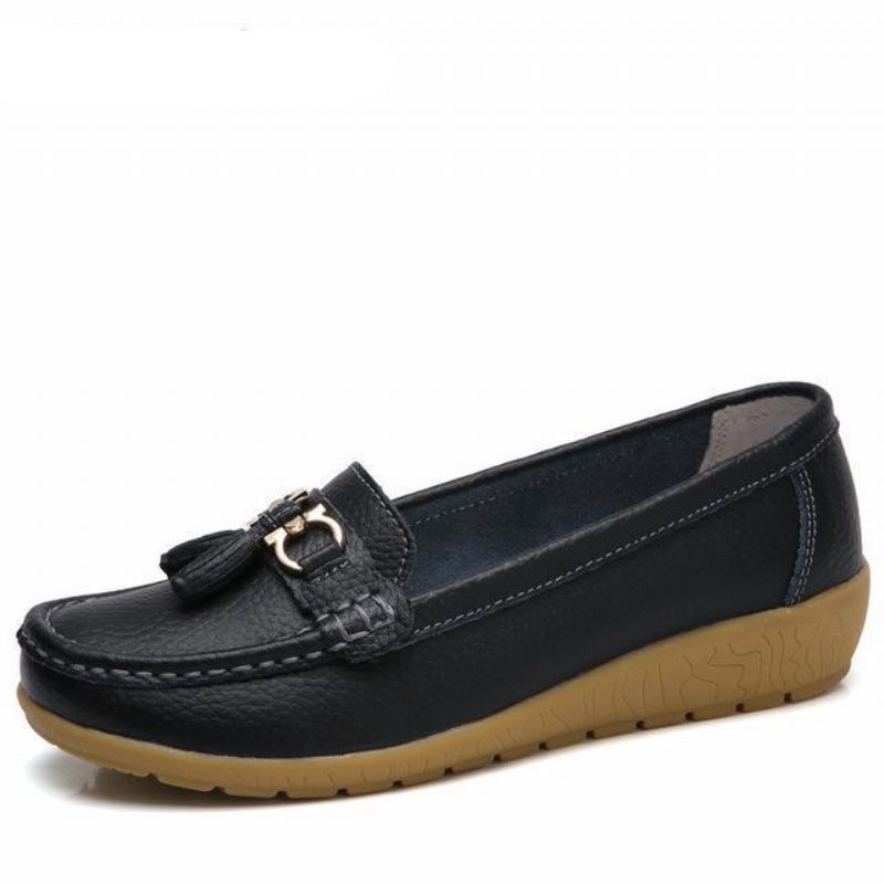 Pola Dame Loafer-slip On Black Sko - Sort