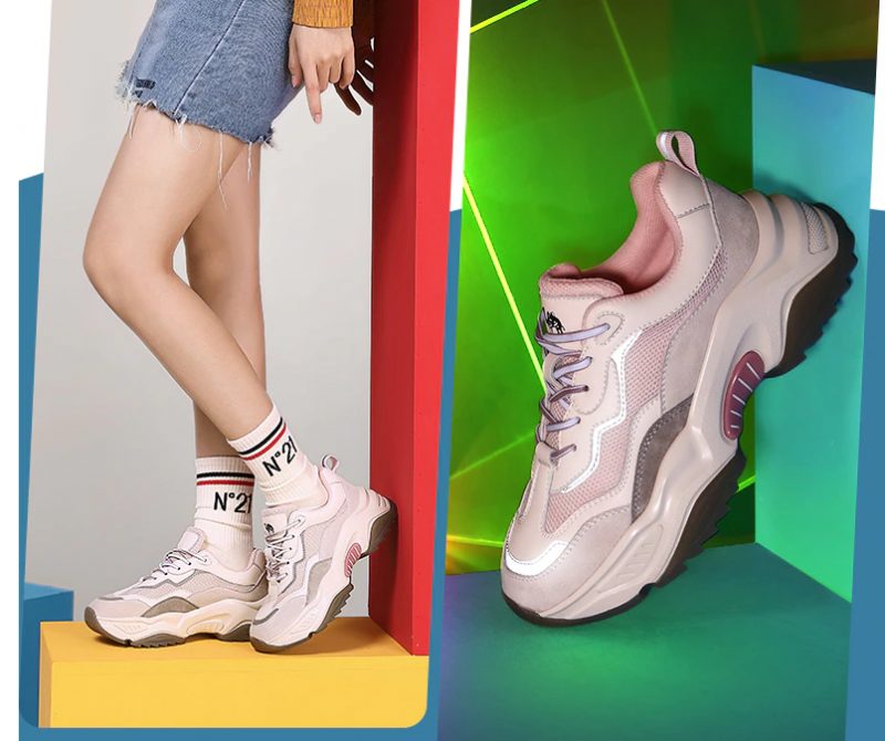 Polina Sneakersko Til Kvinder - Blå