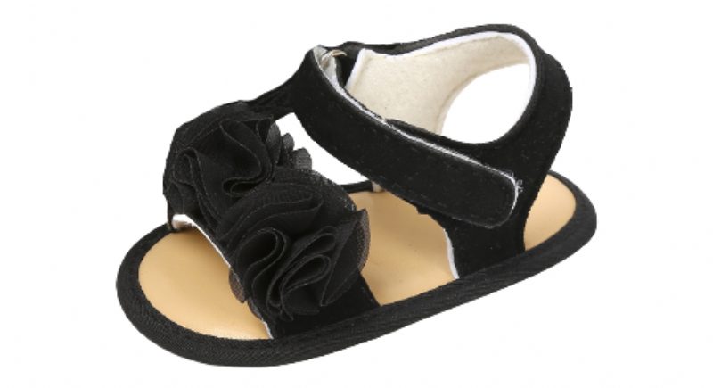 Polonia Babypigesandaler - Sort