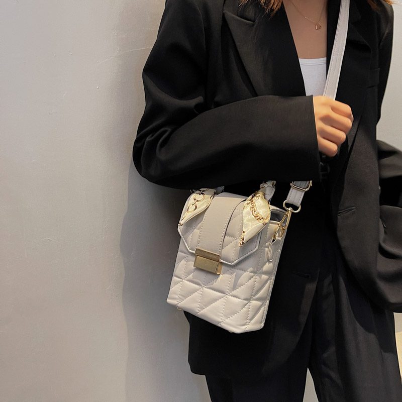 Poly Vinter Mini Crossbody-håndtaske Til Kvinder - Grøn