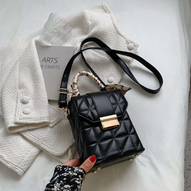 Poly Vinter Mini Crossbody-håndtaske Til Kvinder - Grøn