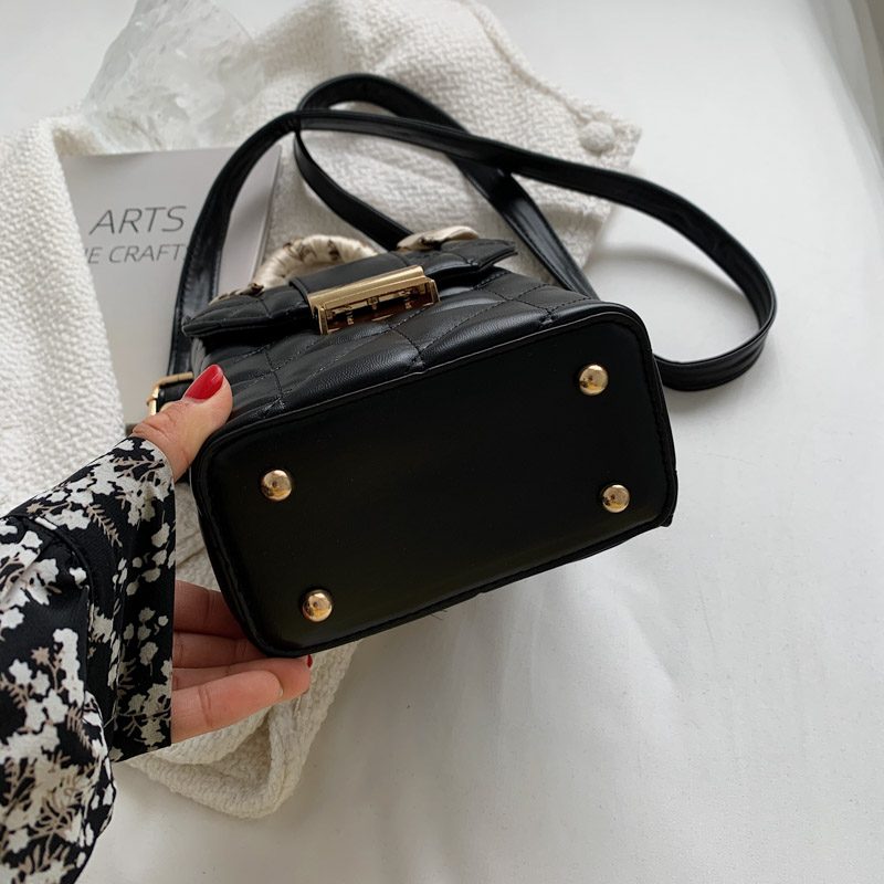 Poly Vinter Mini Crossbody-håndtaske Til Kvinder - Grøn