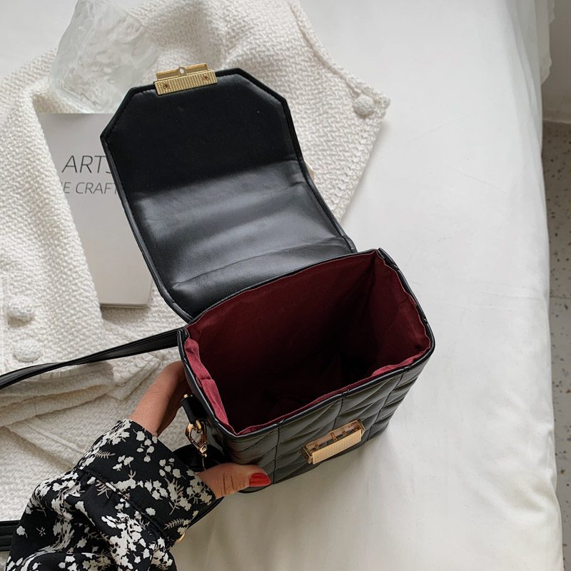 Poly Vinter Mini Crossbody-håndtaske Til Kvinder - Grøn