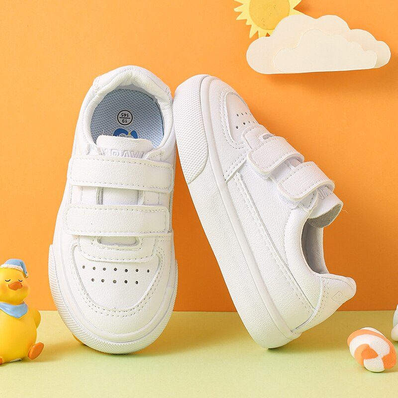 Ponce Unisex Afslappet Sneaker Til Børn - Hvid