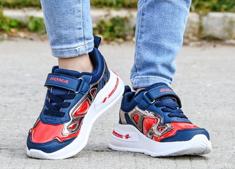 Pons Unisex Afslappede Sneakers Til Børn - Orange