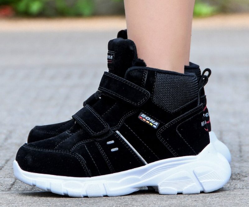 Pons Unisex Varme Sneaker Til Børn - Bordeauxrød