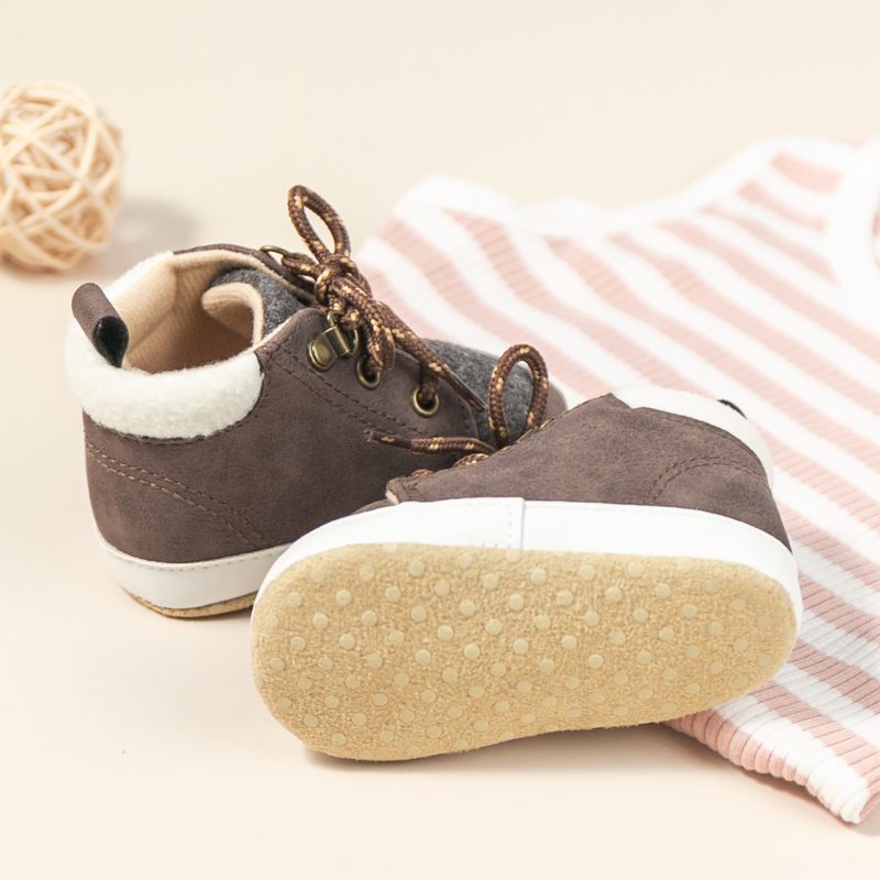 Portillo Baby Modesneaker Til Drenge - Brun