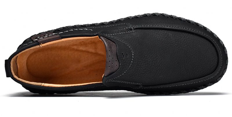 Portland Loafers Fritidssko Til Mænd - Sort