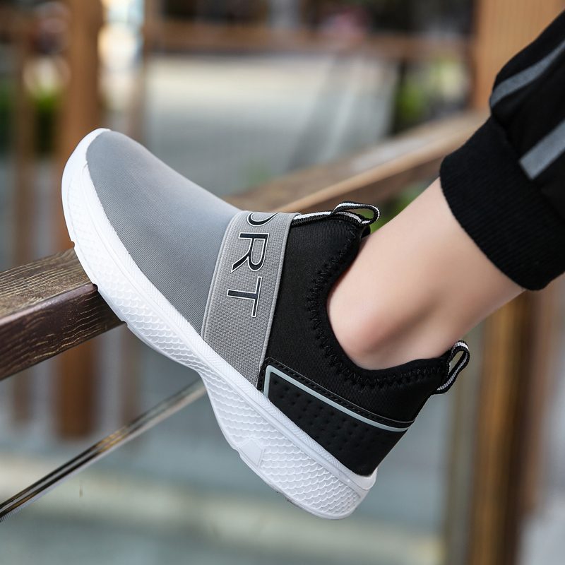 Posner Modesneaker Til Drenges - Grå