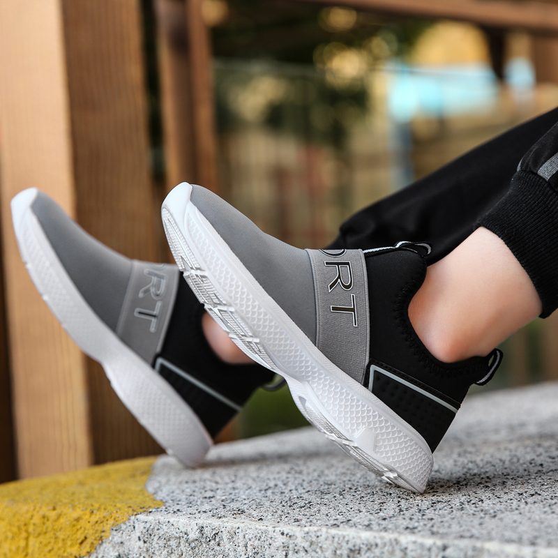 Posner Modesneaker Til Drenges - Grå