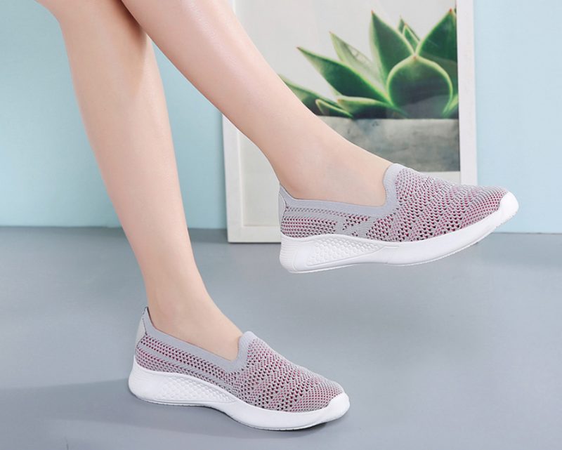 Pousa Slip-on Sko Til Kvinder - Rød