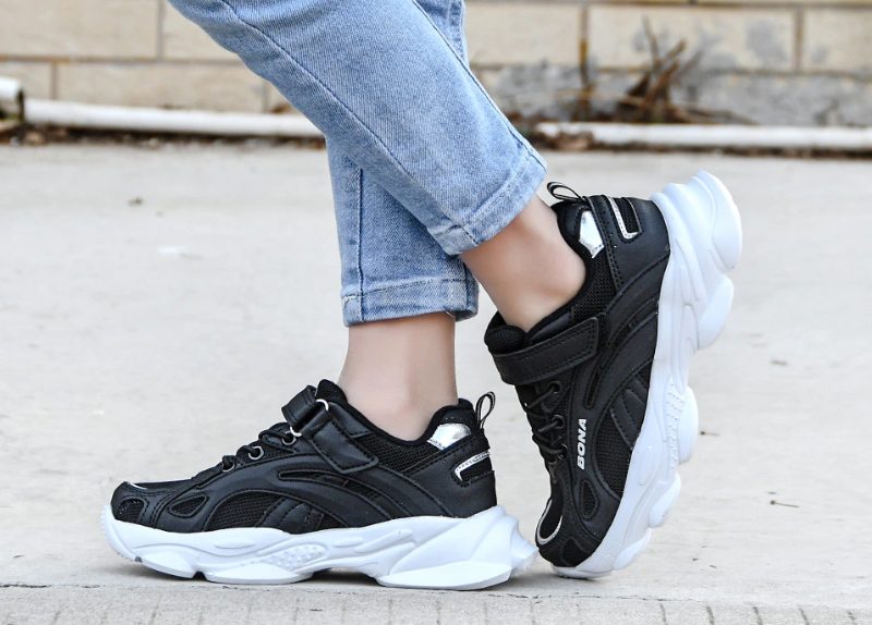 Prats Unisex Afslappede Sneakers Til Børn - Sort