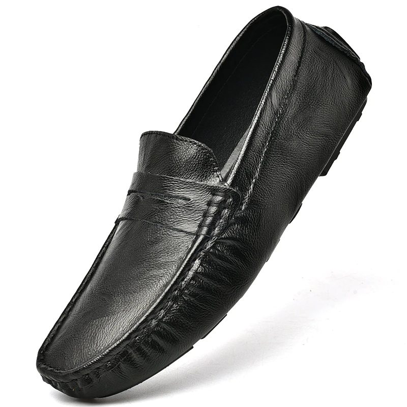 Prete Loafer Dress Sko Til Mænd - Sort