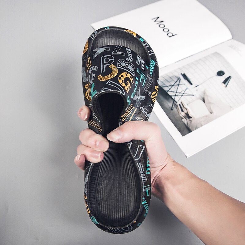 Prowse Mænds Afslappede Sandal - Sort