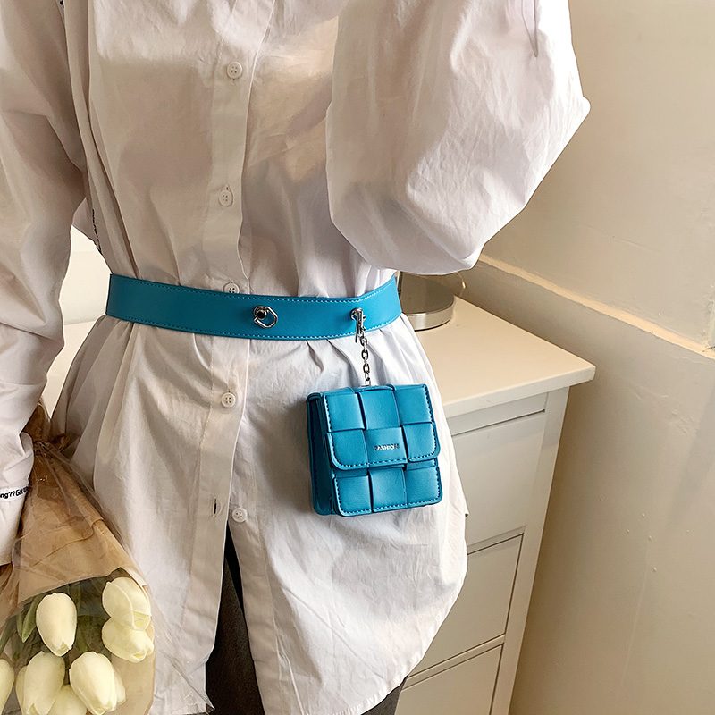 Puchi Crossbody-håndtaske I Imiteret Læder Til Kvinder - Hvid