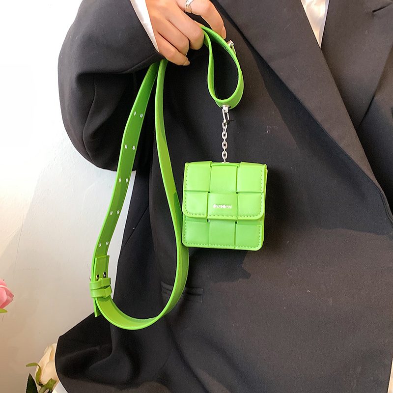 Puchi Crossbody-håndtaske I Imiteret Læder Til Kvinder - Hvid