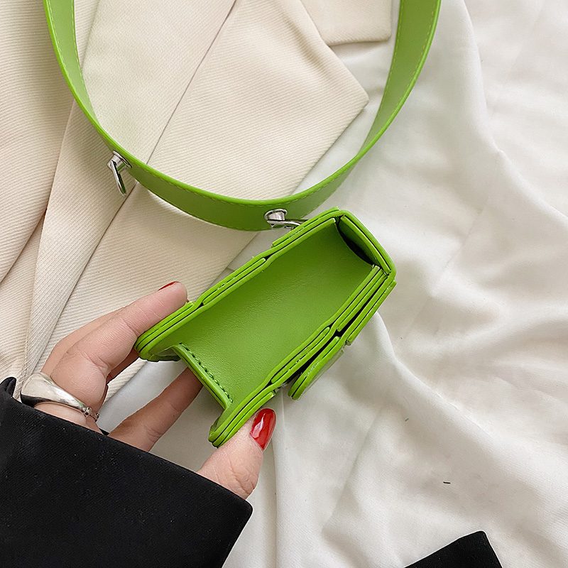 Puchi Crossbody-håndtaske I Imiteret Læder Til Kvinder - Hvid