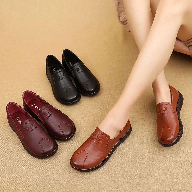 Puchi Dame Loafer - Brun Plys