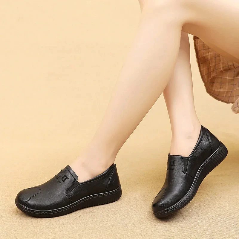 Puchi Dame Loafer - Brun Plys