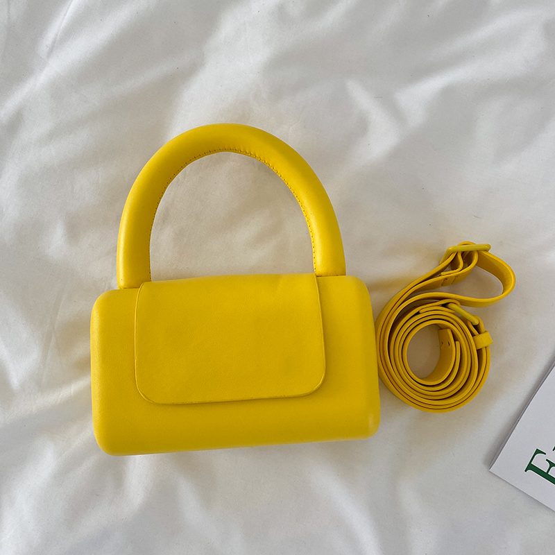 Puig Mini Læder Crossbody Håndtaske Til Kvinder - Blå