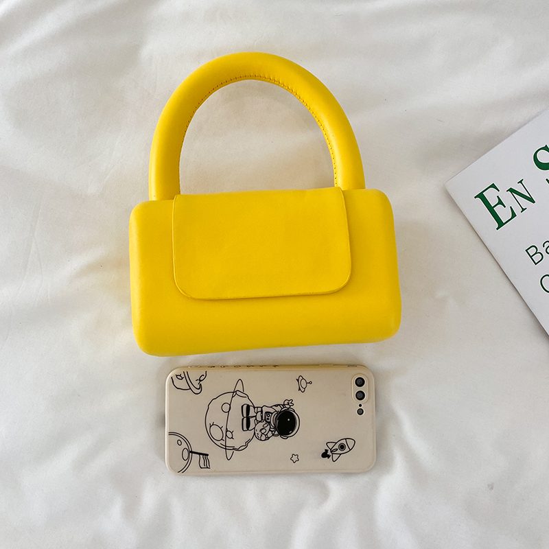 Puig Mini Læder Crossbody Håndtaske Til Kvinder - Blå
