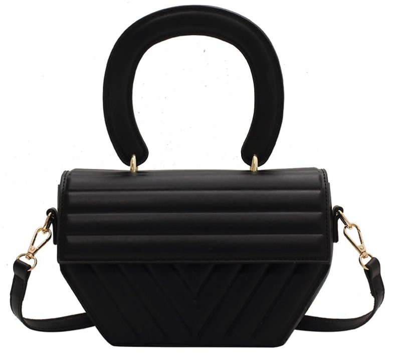 Pushi Small Crossbody-håndtaske Til Kvinder - Sort