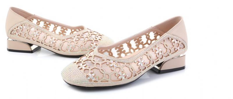 Putin Fashionable Summer Pumps Sorte Sko Til Kvinder - Sort