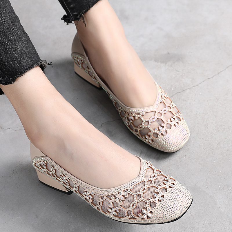 Putin Fashionable Summer Pumps Sorte Sko Til Kvinder - Sort