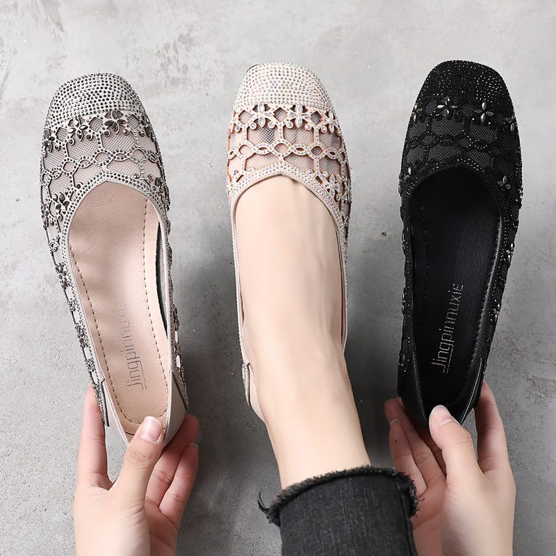 Putin Fashionable Summer Pumps Sorte Sko Til Kvinder - Sort