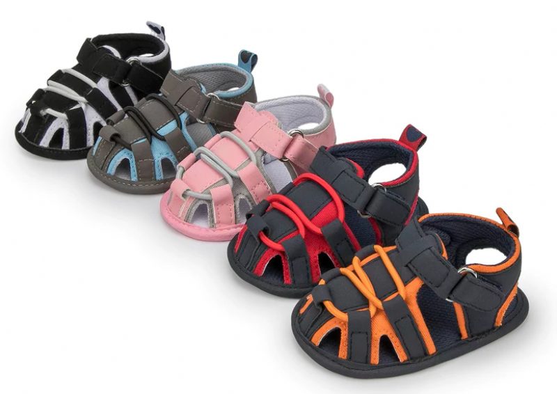Rabba Unisex Strandsandaler Til Børn - Sort