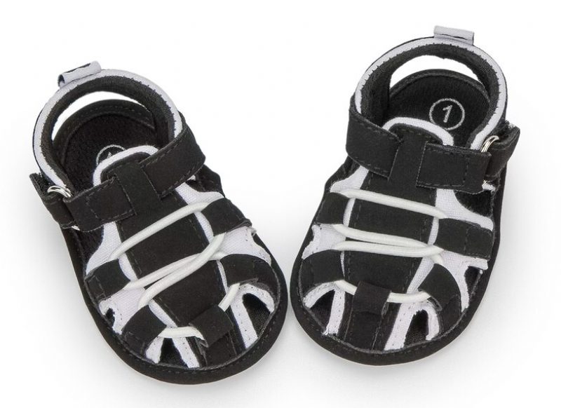 Rabba Unisex Strandsandaler Til Børn - Sort