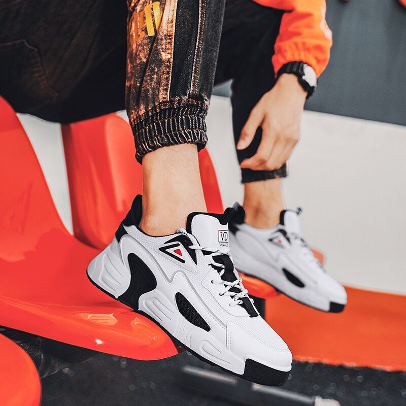 Rachid Casual Sneakers Til Mænd - Sort