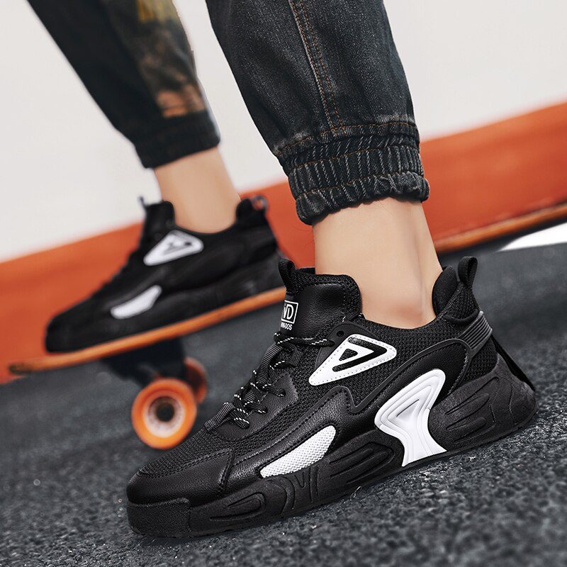 Rachid Casual Sneakers Til Mænd - Sort