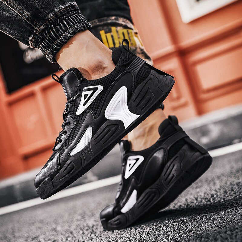 Rachid Casual Sneakers Til Mænd - Sort