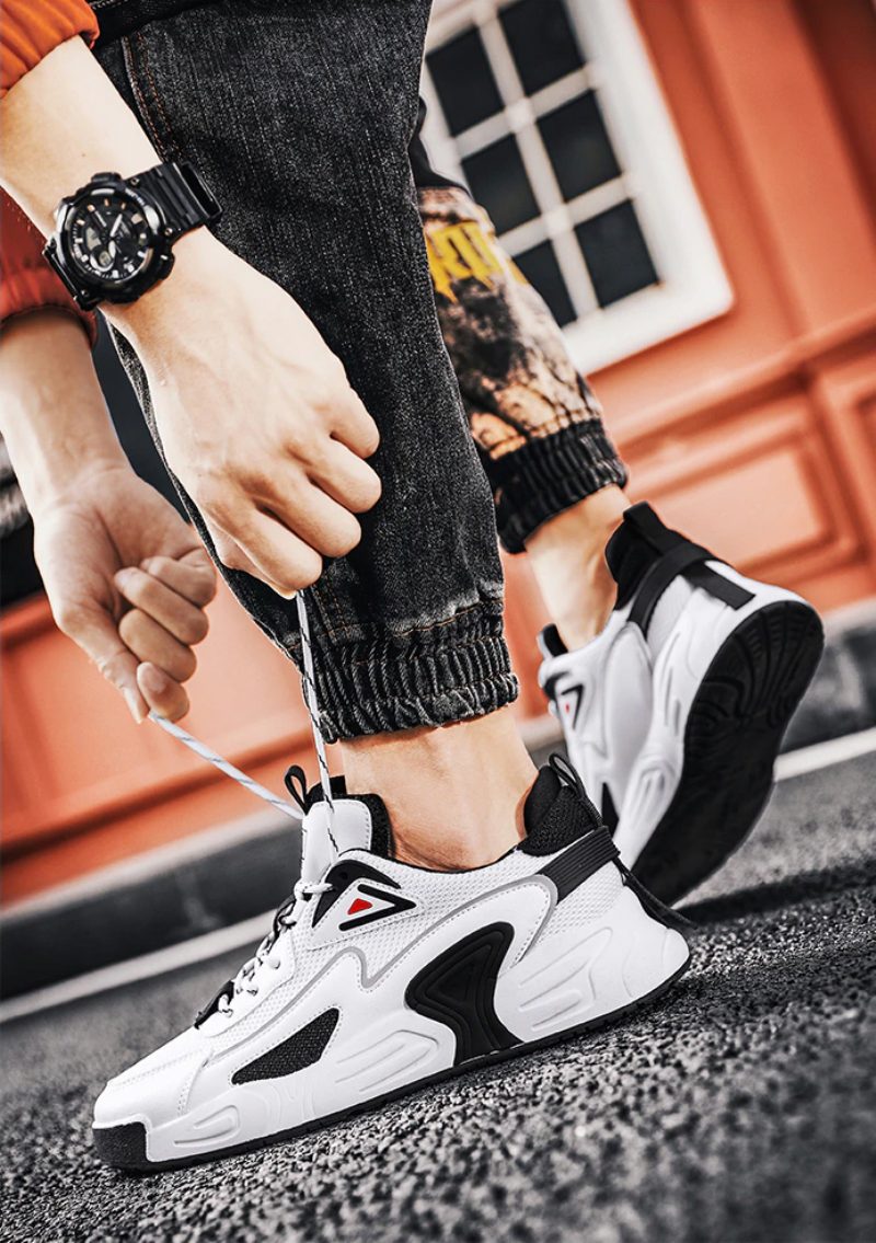 Rachid Casual Sneakers Til Mænd - Sort