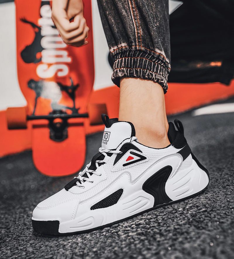 Rachid Casual Sneakers Til Mænd - Sort