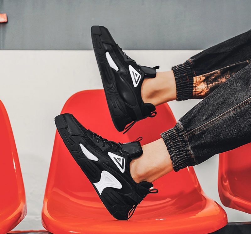 Rachid Casual Sneakers Til Mænd - Sort
