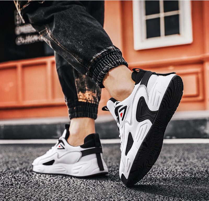 Rachid Casual Sneakers Til Mænd - Sort