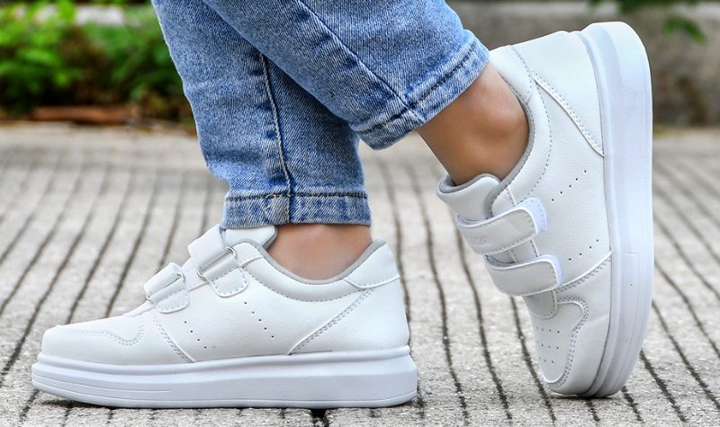 Radcliffe Unisex Afslappet Sneaker Til Børn - Hvid