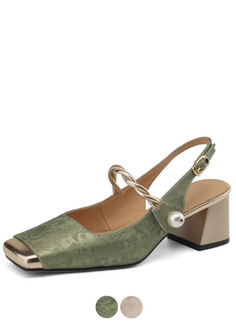 Rafaela Kvinders Square Toe Dress Pumps